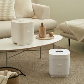 PN POONGNYUN Air Venti Heated Humidifier DX Plus – True 100°C Steam, STS 316 Stainless Tank, Cooling Fan, Auto-Cleaning Mode, 4.5L Large Capacity, Smart Humidity Sensor 